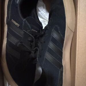 Adidas Busenitz Black and Brown Sneakers